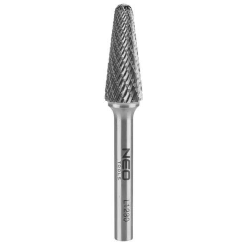 Neo marófej kúpos 12x45 mm, 6 mm szár keményfém