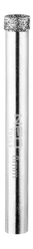Neo gyémánt fúró készlet, 6 részes, 5-12 mm, vezetővel