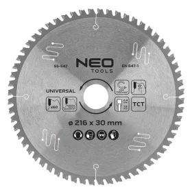 Neo körfűrészlap 216x30 mm 60 fog, keményfém