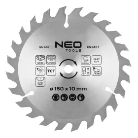 Neo körfűrészlap 150x1,6x10 mm 24 fog, keményfém