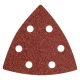 Neo csiszolópapír deltacsiszolóhoz 93x93 mm P40, 5 részes, lyukas