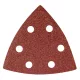 Neo csiszolópapír deltacsiszolóhoz 93x93 mm P60, 5 részes, lyukas