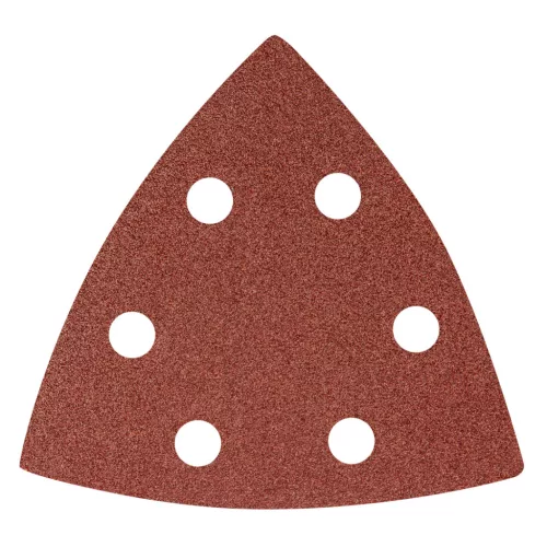Neo csiszolópapír deltacsiszolóhoz 93x93 mm P100, 5 részes, lyukas