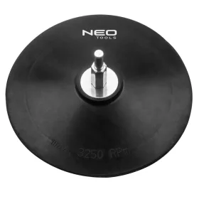 Neo gumitányér tépőzáras, csapos - 125 mm befogás 6 mm