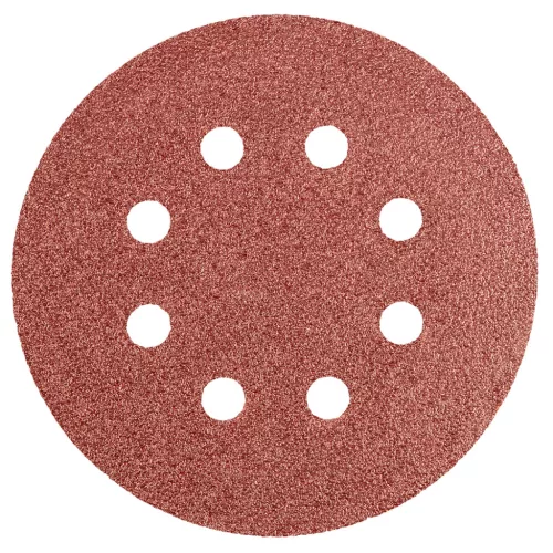 Neo csiszolópapír tépőzáras 125 mm P60, 5 részes, 8 lyukkal