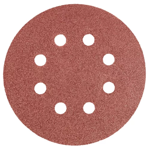 Neo csiszolópapír tépőzáras 125 mm P80, 5 részes, 8 lyukkal