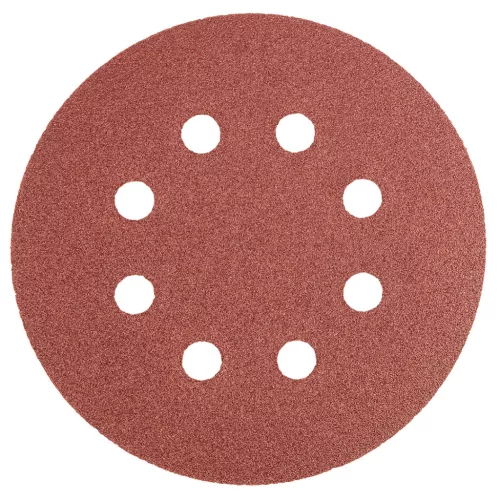 Neo csiszolópapír tépőzáras 125 mm P120, 5 részes, 8 lyukkal