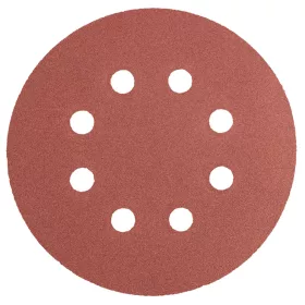 Neo csiszolópapír tépőzáras 125 mm P240, 5 részes, 8 lyukkal