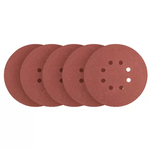 Neo csiszolópapír tépőzáras 150 mm P150, 5 részes, 8 lyukkal