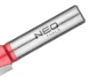 Neo egyenes maró alsó csapággyal 12,7x25 mm, szár 8 mm, HM