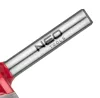 Neo idommaró csapággyal, lekerekítő, 22,5x9 mm, szár 6 mm, HM