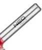 Neo idommaró csapággyal, lekerekítő, 19x6,5 mm, szár 6 mm, HM