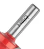Neo idommaró csapággyal, lekerekítő, 34,9x15,4 mm, szár 8 mm, HM
