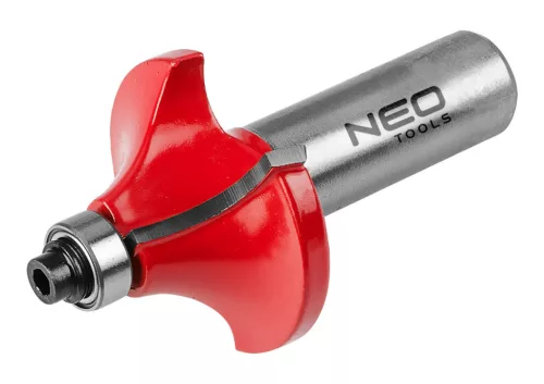 Neo idommaró csapággyal, lekerekítő, 34,9x15,4 mm, szár 12 mm, HM