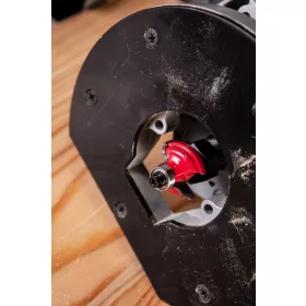 Neo idommaró csapággyal, lekerekítő, 32x12,9 mm, szár 8 mm, HM
