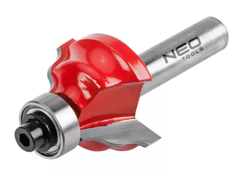 Neo idommaró csapággyal, díszítő, 28,8x15,9 mm, szár 8 mm, HM