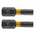 Neo torziós ütvecsavarozó bit HEX4x25 mm, 2 részes