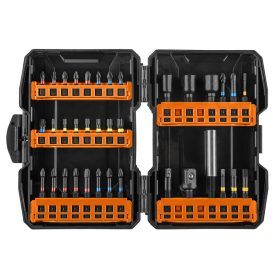 Neo torziós bitkészlet ütvecsavarozókhoz, 36 részes