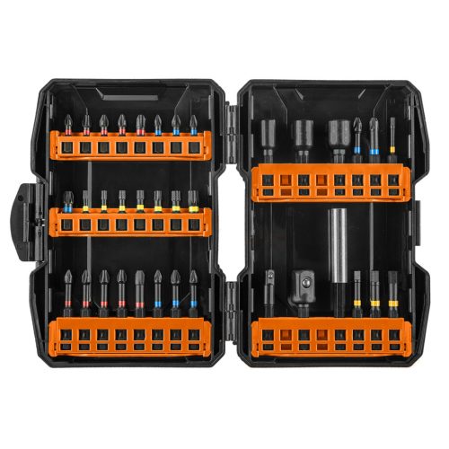 Neo torziós bitkészlet ütvecsavarozókhoz, 36 részes