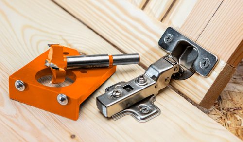 Neo forstner fúró és kivetőpánt fúró sablon készlet 35 mm