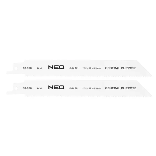 Neo orrfűrészlap 150 mm 14 TPI 2 részes