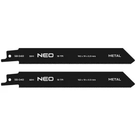 Neo orrfűrészlap 150x19x0,9 mm, 18 tpi 2 részes