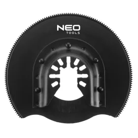 Neo félkör fűrészlap multifunkciós géphez 87 mm, 200 fog HSS fémhez