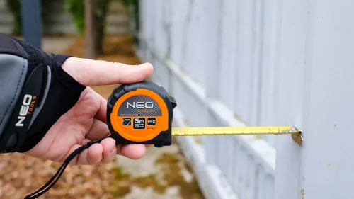 Neo mérőszalag 5 m x 25 mm, mágneses, dupla fékes