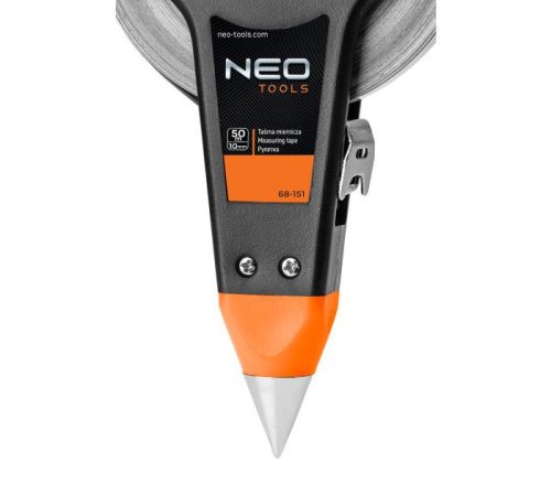 Neo mérőszalag 50m x 10 mm, acél szalag