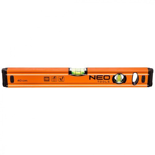 Neo vízmérték 40 cm, 2 libella