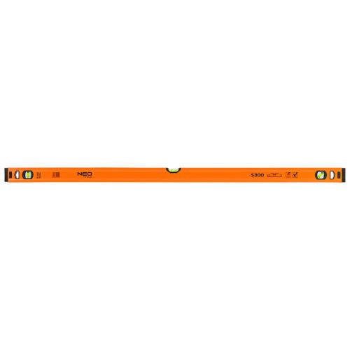 Neo alumínium vízmérték 3 libella, 120 cm