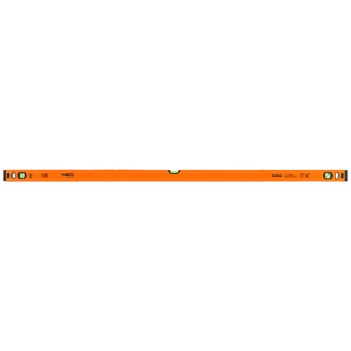 Neo alumínium vízmérték 3 libella, 150 cm