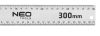 Neo derékszög 300 mm alumínium