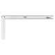 Neo derékszög 500x235 mm alumínium