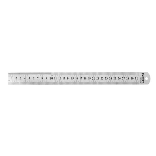 Neo acél vonalzó 30 cm