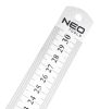 Neo acél vonalzó 30 cm