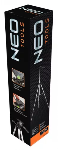 Neo háromlábú állvány lézeres szintezőhöz 150 cm 1/4"
