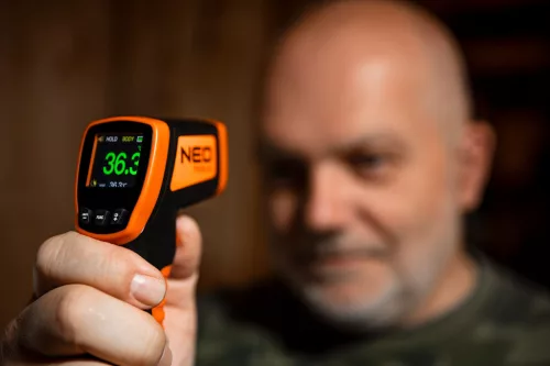 Neo infravörös hőmérsékletmérő, 32 - 42,9 °C