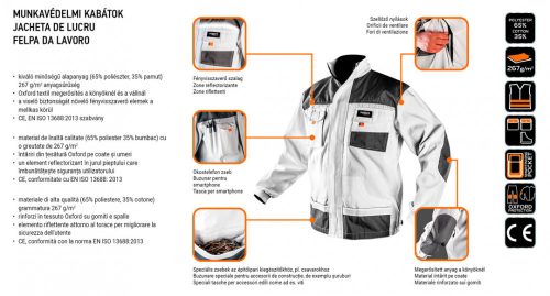 Neo munkadzseki, fehér, S/48