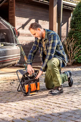 Neo munkanadrág oliva, L