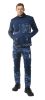Neo munkanadrág tengerészkék terepmintás, camo, navy, 60% pamut + 40% poliészter, l