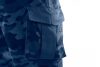 Neo munkanadrág tengerészkék terepmintás, camo, navy, 60% pamut + 40% poliészter, l