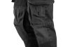 Neo denim farmer munkanadrág, fekete, XL