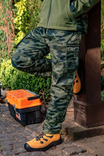 Neo kantáros munkanadrág terepmintás, S