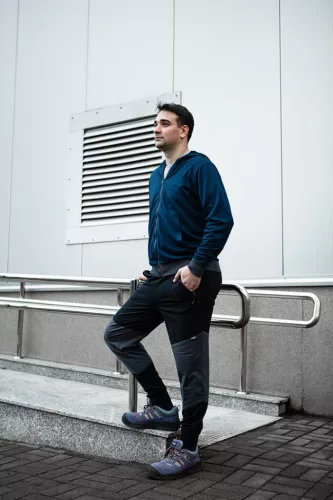 Neo melegítő nadrág fekete-szürke, S