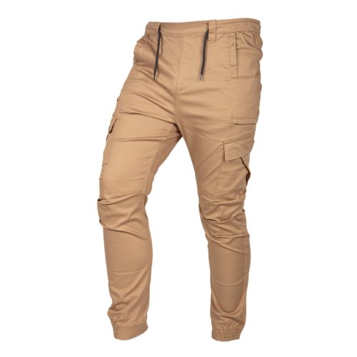 Neo munkanadrág, jogger típusú, bézs, L
