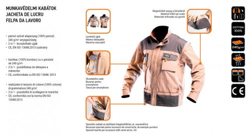 Neo munkadzseki 2 az 1-ben, XXL/58