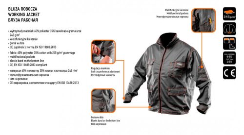 Neo munkakabát, XL/56