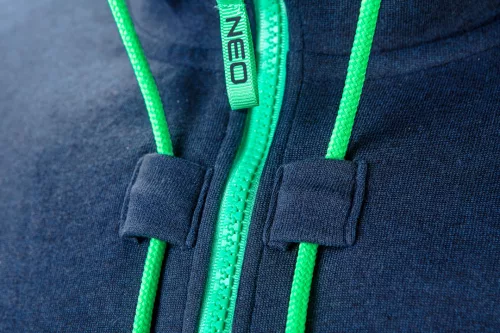 Neo munkapulóver, kapucnival, L