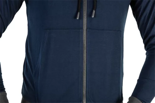 Neo pulóver kapucnival, sötétkék, S